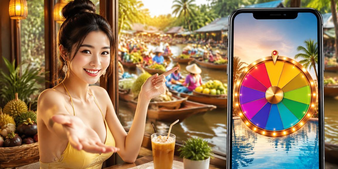 Khung cảnh sông Mekong thanh bình với người dùng đang kiểm tra ưu đãi winaz